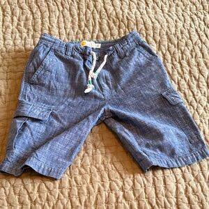 Mini Boden kids Blue Cargo Shorts
